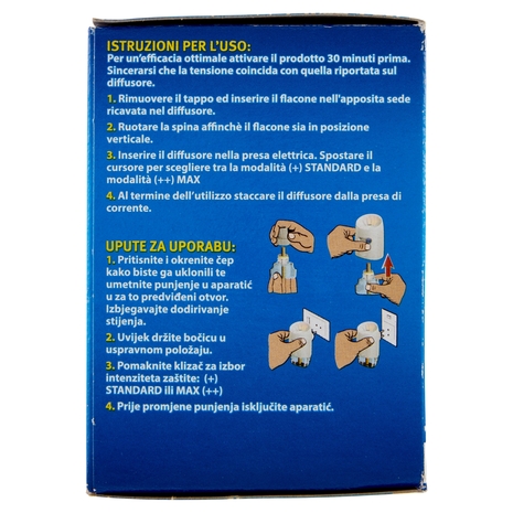 Raid Liquido Elettrico Protezione+ Antizanzare, Inodore, 60 Notti, 1 Diffusore e 1 Ricarica 36 ml